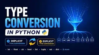 14 Type Conversion in Python | Implicit vs Explicit Type Casting with Examples