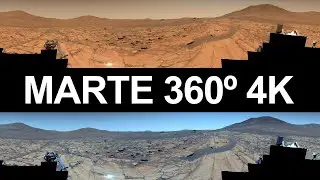 Perseverance's sharpest image on Mars 360º 4K