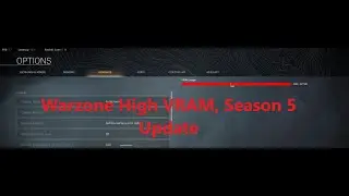 Fix Warzone High VRAM Issue PC, Season 5 Update, مشكلة القرافكس في تحديث المواسم الخامس وور زون.