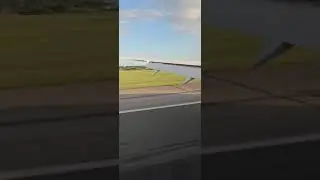 Airplane Landing View