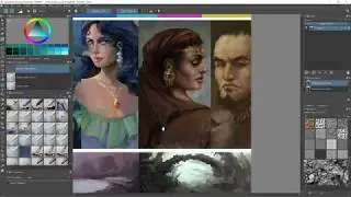 Krita 4.0.0 Beta 1 .Blending Brushes Reviewing for Krita Team