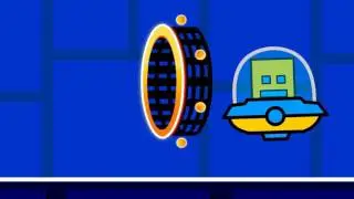 Geometry Dash Animation - UFO Portal