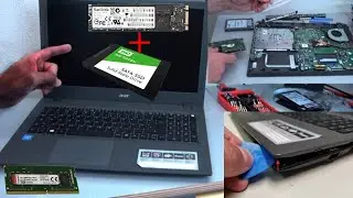 Acer Aspire E15 Disassembly | Aspire E15 E5 575G | Upgrade | SSD , Ram , Battery