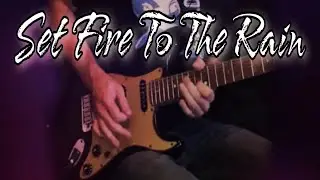 Adele - Set Fire To The Rain - Instrumental Electric Guitar Cover - By Paul Hurley