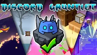 DISCORD GAUNTLET 100% COMPLETE | The Lost Gauntlets (Geometry Dash 2.2)