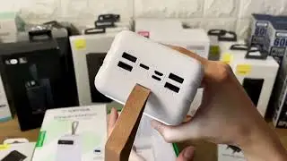 Повербанк Kensa KP-46 на 60000 mAh повербанк для смартфона планшета черный. Powerbank