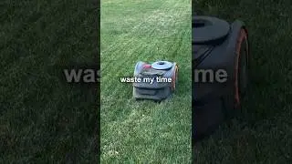 Robot mowers are a waste of time?