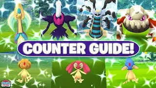 Sinnoh Tour Global Counter Guide: Beat Cresselia, Darkrai, Lake Trio, Heatran, and Giratina