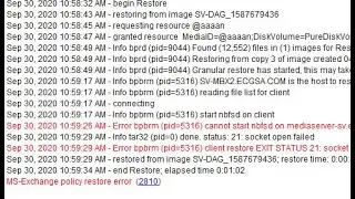 Veritas NetBackup Tutorial || Status  Error 2810 : bpbrm cannot start nbfsd on mediaserver |Granular