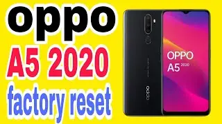 oppo A5 2020 factory reset 