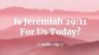 What is the meaning of Jeremiah 