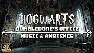 Dumbledore's Office | 4K Harry Potter Music & Ambience