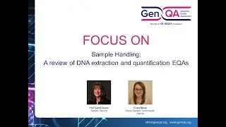 FOCUS ON Sample Handling EQAs: recorded on 31st May 2023.