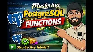 Mastering PostgreSQL Functions | Step-by-Step Tutorial for