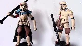 How to make Shoretrooper from plasticine / modaling clay.