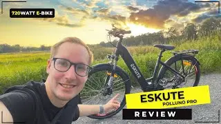 [Review] ESKUTE Polluno Pro City E-Bike - Neuheit 2023  [German]