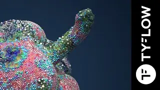 TyFlow Scatter Growth