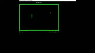 Console snake game in java