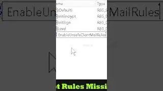 Run-a-Script Rules Missing in Outlook // Windows 