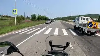Магадан - п.Ола на мотоцикле мото ленд Дакар. Полная поездка.