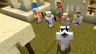 TÚNEL SECRETO en MINECRAFT con NOOBS #2