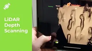 Using the iPad Pro LiDAR scene depth to scan