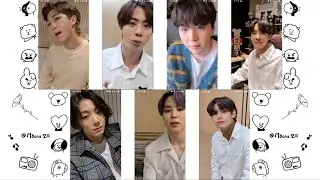 BTS - 'Life Goes On' (Video call ver.) - All member version