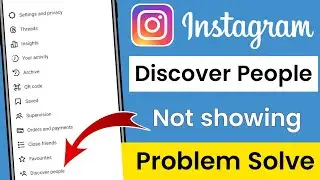 instagram discover people option not showing | how to fix instagram discover people not showing
