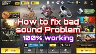 How to fix sound problem in Cod mobile | 100% working