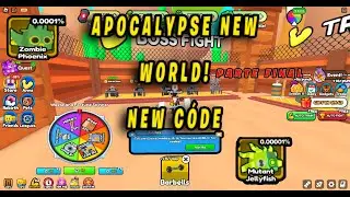 ARM WRESTLE SIMULATOR  APOCALYPSE EVENT UPDATE PARTEFINAL ! CÓDIGO E NOVIDADES - roblox
