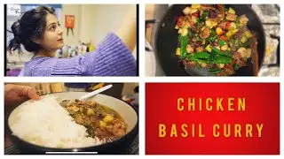 Chicken Basil Curry | Super Tasty