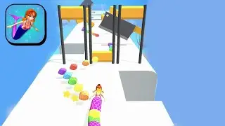 Mermaid Rush 3D - Gameplay All lvls #2