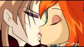 REAL KISS between Bloom and Valtor!