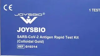 First Time using COVID Antigen Rapid Test Kit (JOYSBIO)