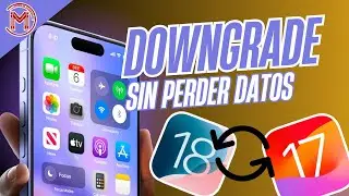 ✅😱Cómo hacer DOWNGRADE DE IOS 18 beta a iOS 17 SIN PERDER DATOS | Desinstala iOS 18 beta|✅