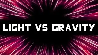 How is light affected by gravity?