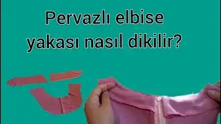 How to sew a dress collar? Dress collar sewing