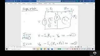 Electric circuits Supermesh