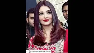 Aishwarya Rai Bachchan looking so beautiful in a WEDDING dress at Doha for Event
