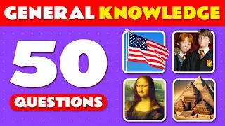 How Smart Are You? 🧠📚🤓 Test Your General Knowledge With This 50-Question Quiz!