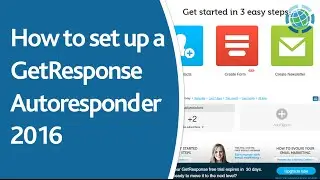 How to set up a GetResponse Autoresponder 2016