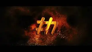 Epic fire logo Animation Effect Sample 716. 