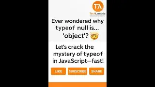 🔍 Master typeof in JavaScript in 60 Seconds! 🚀