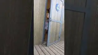 Cute Girl Poops