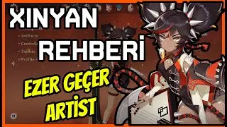 XINYAN REHBERİ | Eserler & Silahlar & Oynanış | Genshin Impact Türkçe Rehber & Oynanış