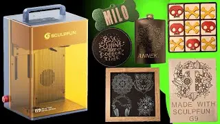 SCULPFUN G9 Dual Laser - Compact, Powerful & Safe!
