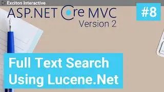 Full Text Search Using Lucene.Net #8 - Asp.Net Core 2