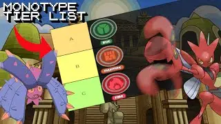 The ULTIMATE Monotype Tier List!