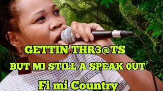 QUEEN IFRICA SP€AKS 0UT "I'M GETTING THR3@TS BUT NOT BACKIN D0WN"