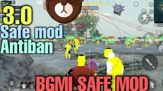 BGMI SAFE MOD | 3.0 | ANTIBAN BYPASS | FREE | CRACKED | BULLET TRACKING | AIMBOT | WALL HACK |UCHACK